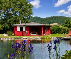 Romantic Wooden Lodge,Sauna,Schwimmteich,alleinstehend,absolut ruhig