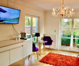 Villa am Steinhuder Meer DZ-Azur- mit Pantry Küche, Luftreinigungssystem, Garten, Wlan