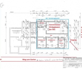 Zimmer in WG-Wohnung zentral und im Grünen